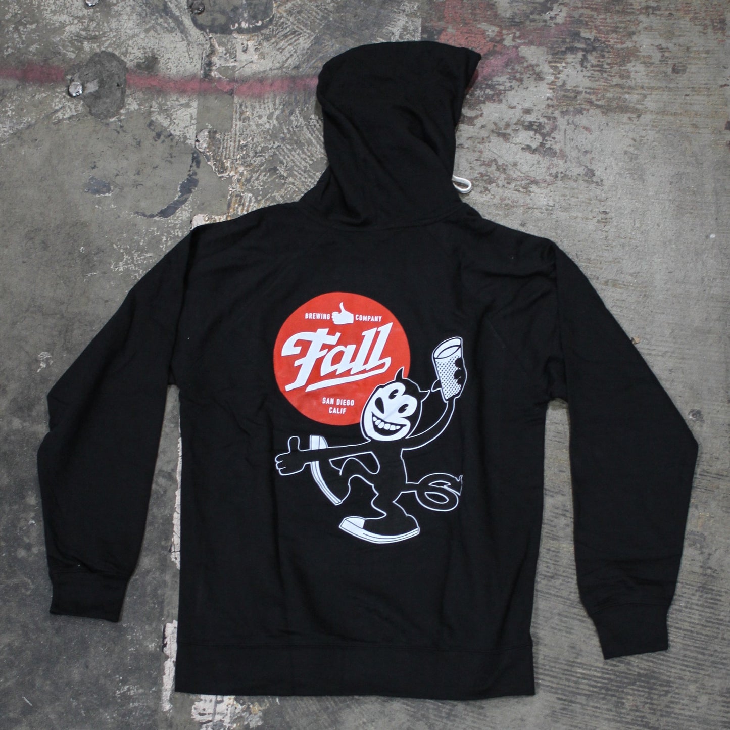 Black Devil Cat Hoodie