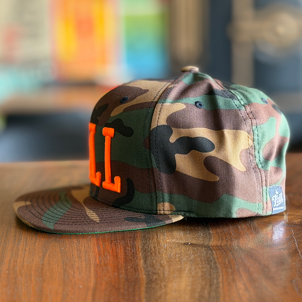 FALL HAT CAMO ORANGE