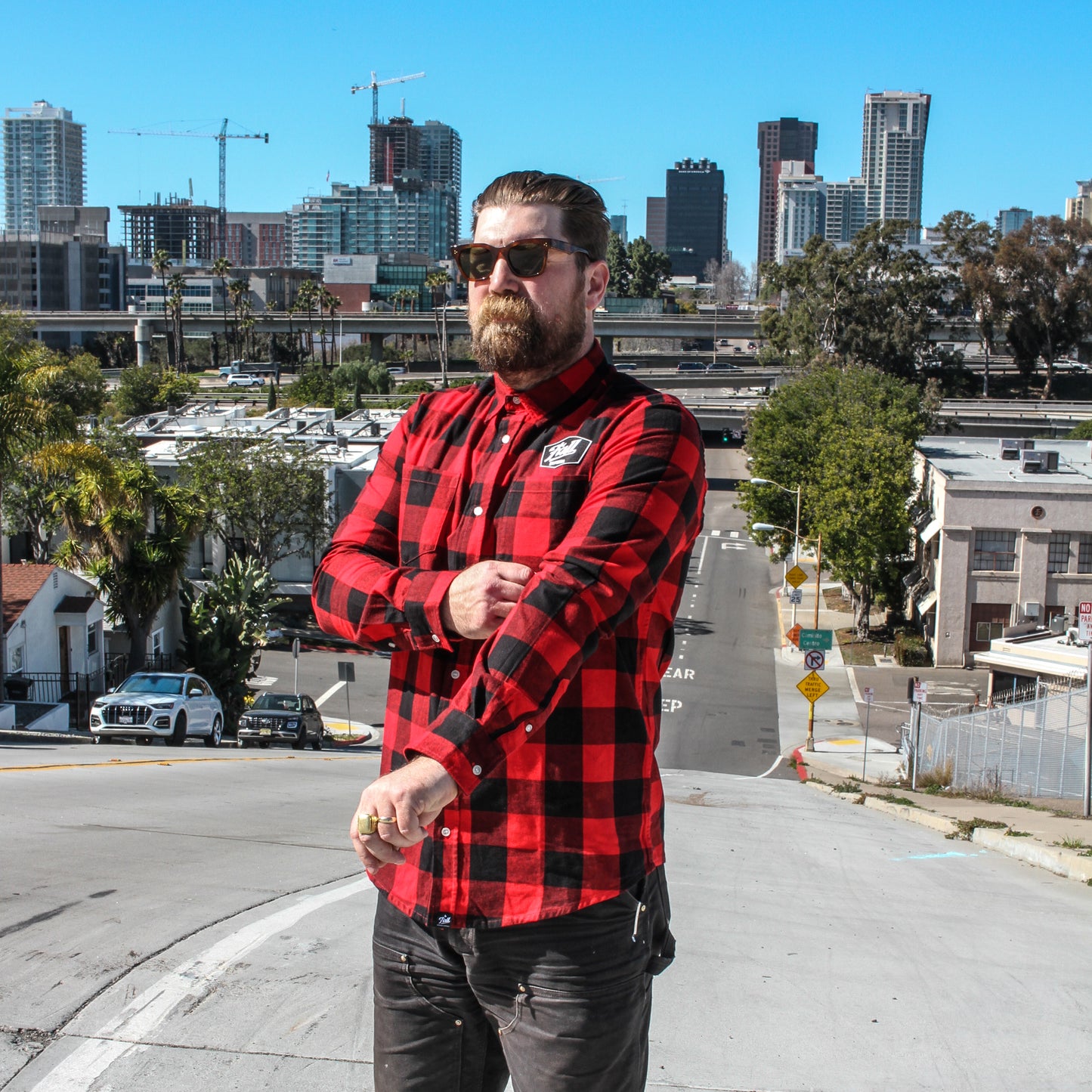 Flannel Red