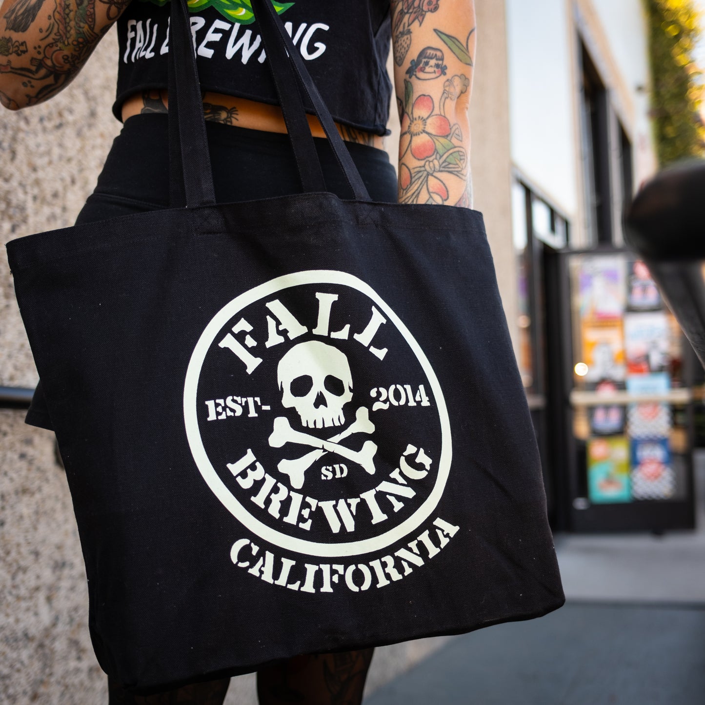 Skull Tote