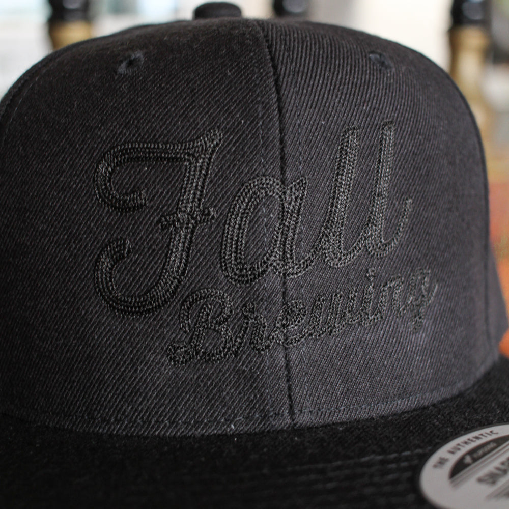 ROPE STITCH HAT BLACK