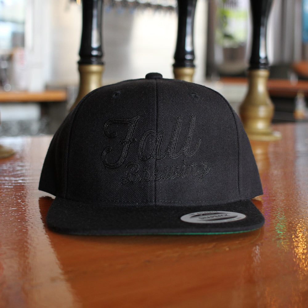 ROPE STITCH HAT BLACK