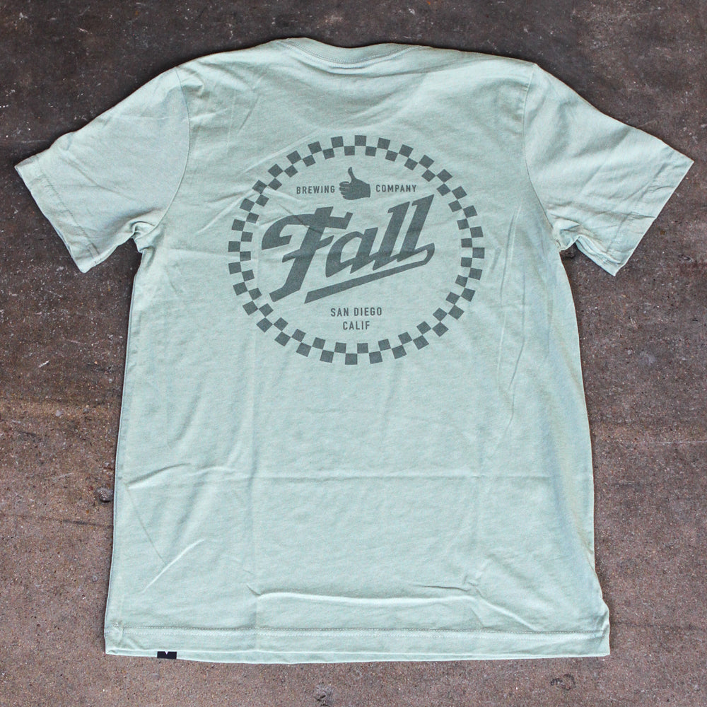 Checkers Shirt Sage Green