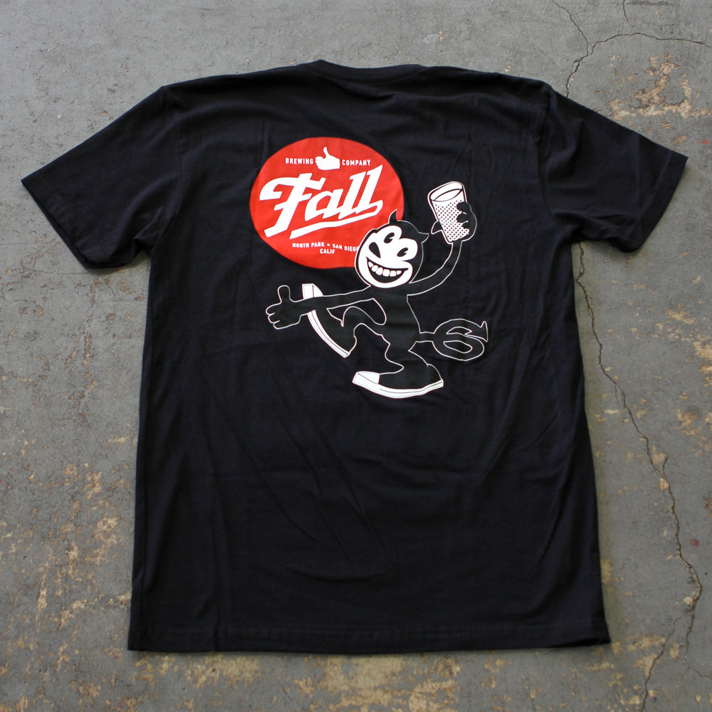 Devil Cat Shirt Black