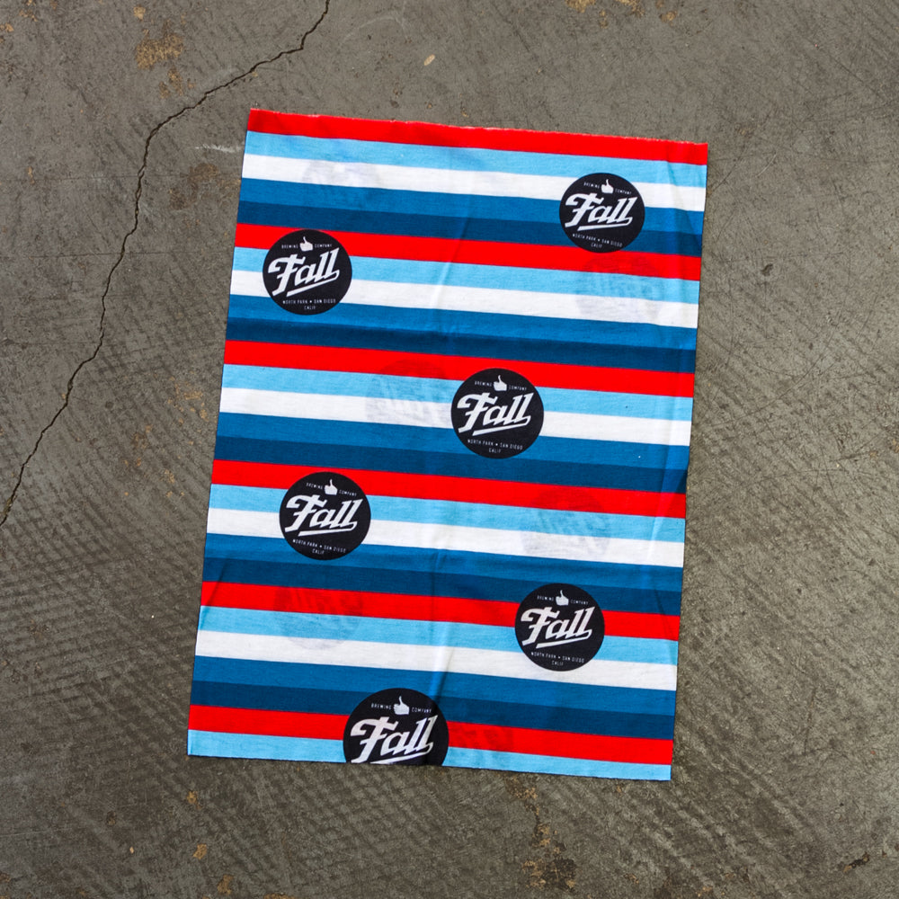 STRIPES NECK GAITER
