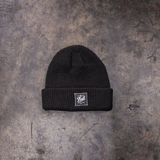 Patch Beanie - Black