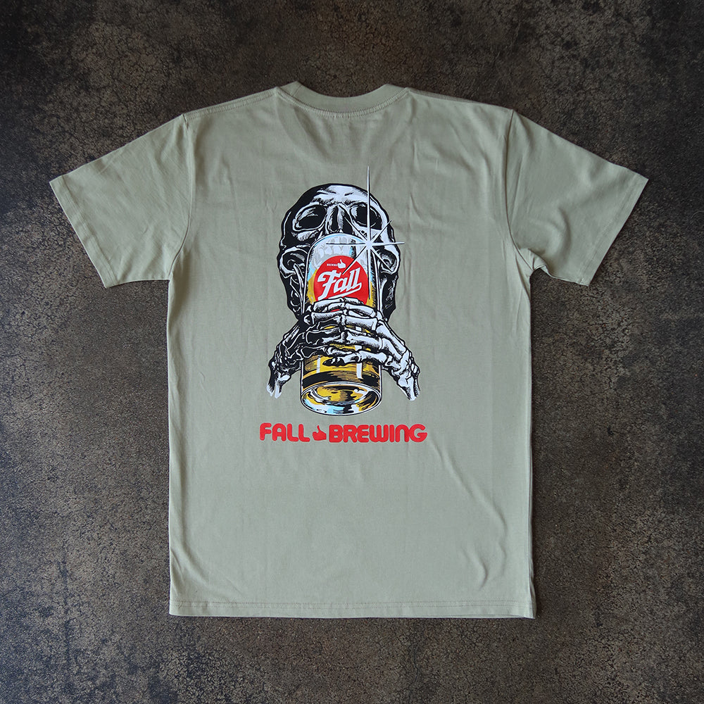 Pint & Skull Shirt - Green