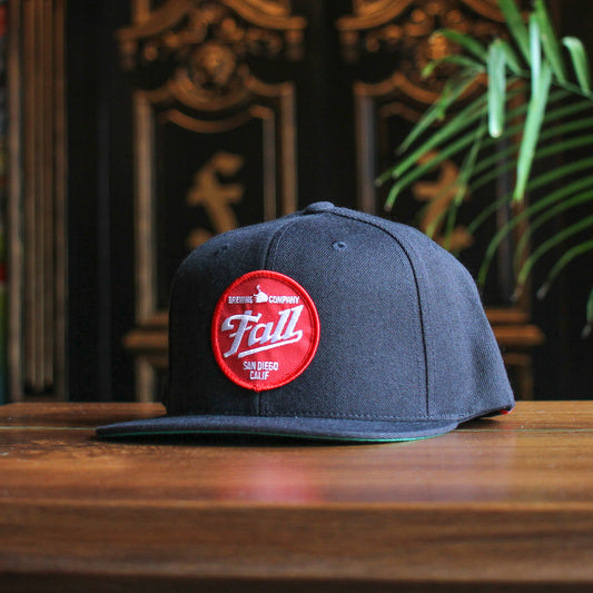PATCH HAT BLACK & RED