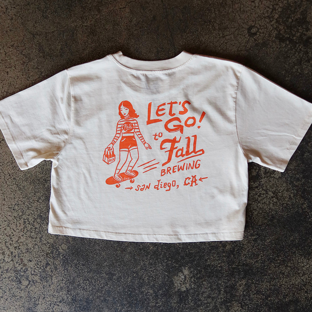 Skater Girl Women's Crop Top
