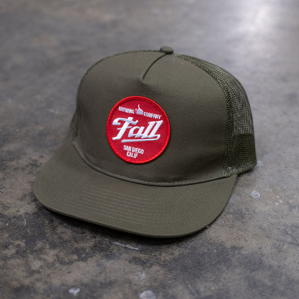 Snap Back Hat Army - Red Circle