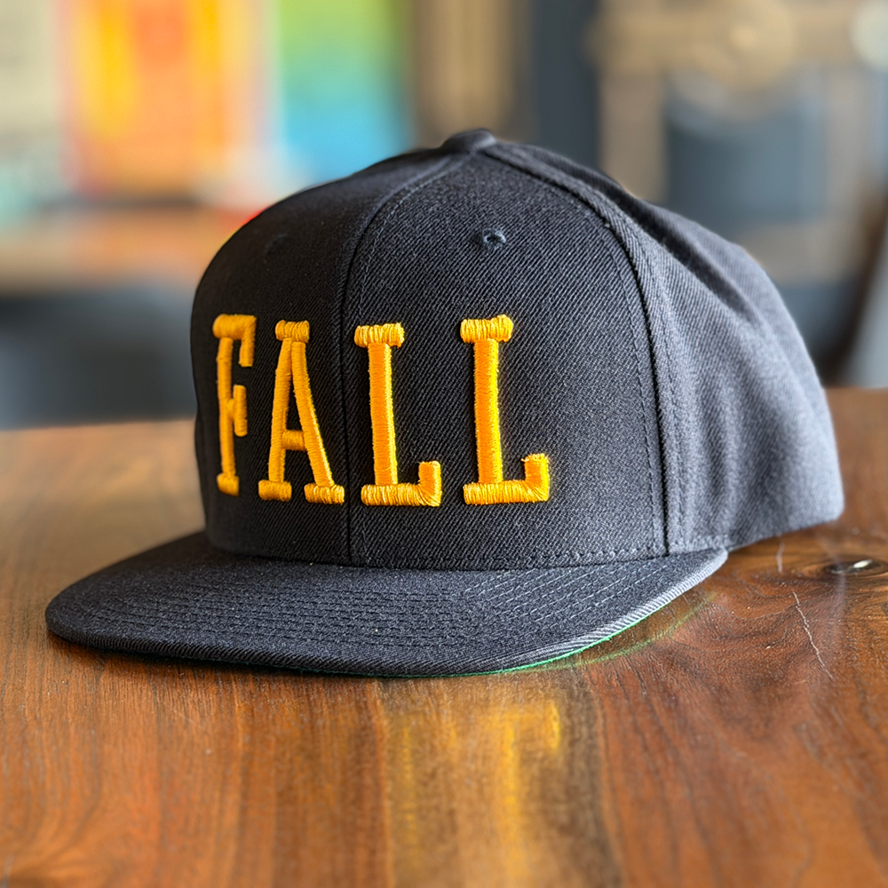 FALL HAT BLACK YELLOW