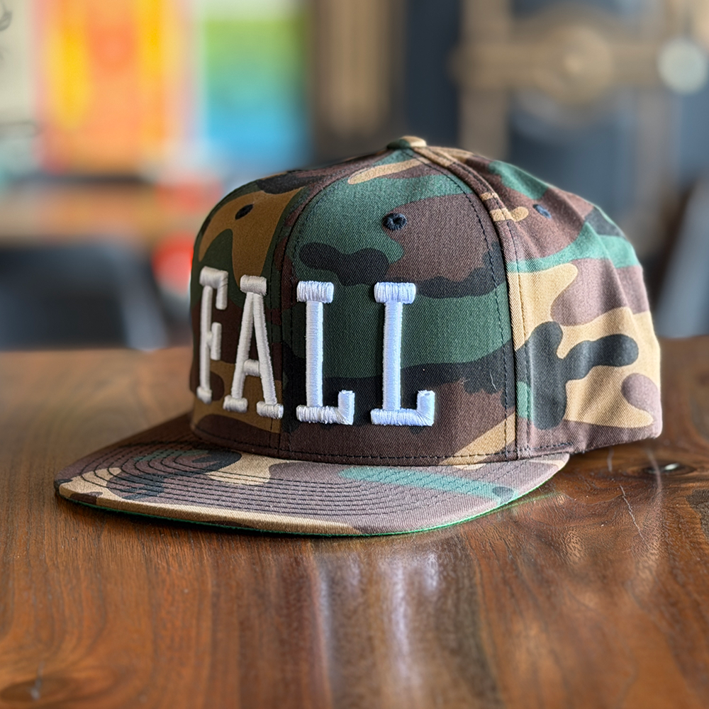 FALL HAT CAMO WHITE