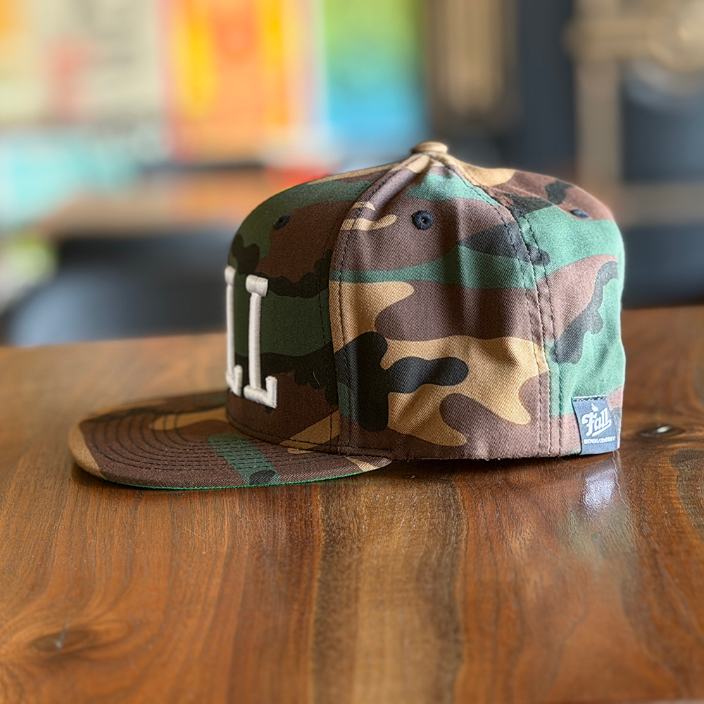 FALL HAT CAMO WHITE