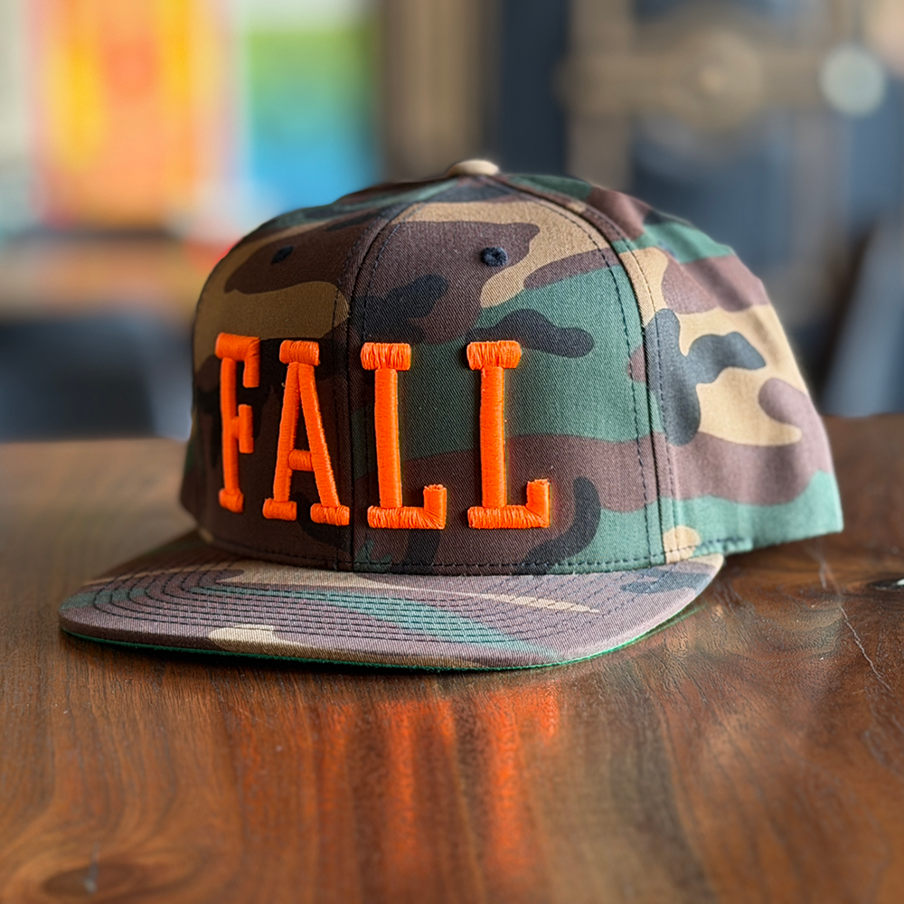FALL HAT CAMO ORANGE