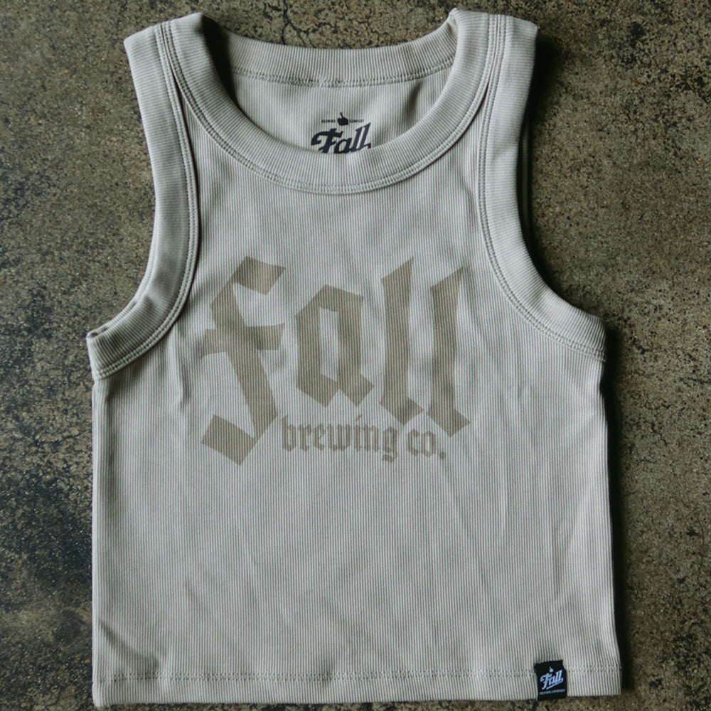 Old English Women's Crop Tank
