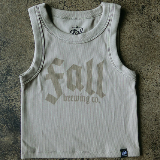 Old English Women's Crop Tank