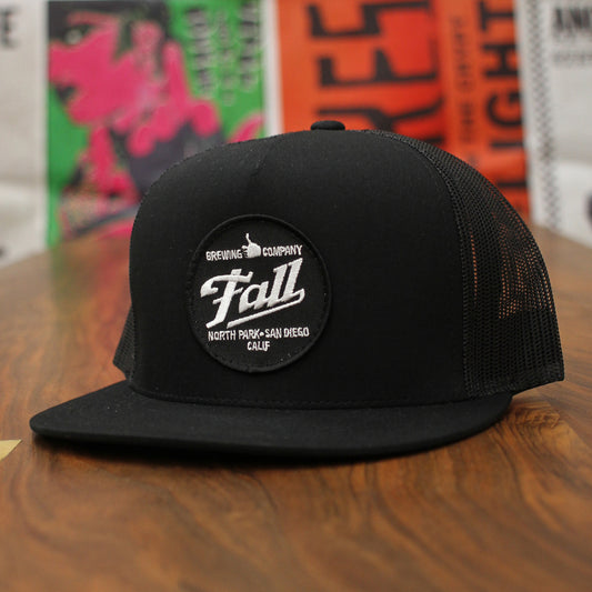 PATCH HAT ALL BLACK