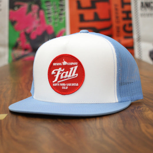PATCH HAT BLUE WHITE