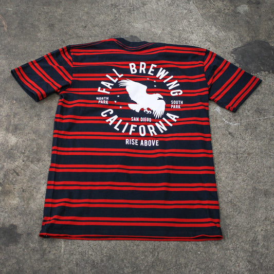 Vulture Navy/Red Stripes