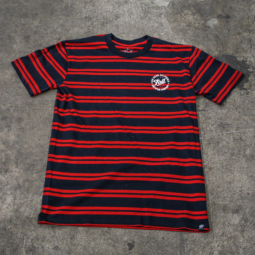 Vulture Navy/Red Stripes